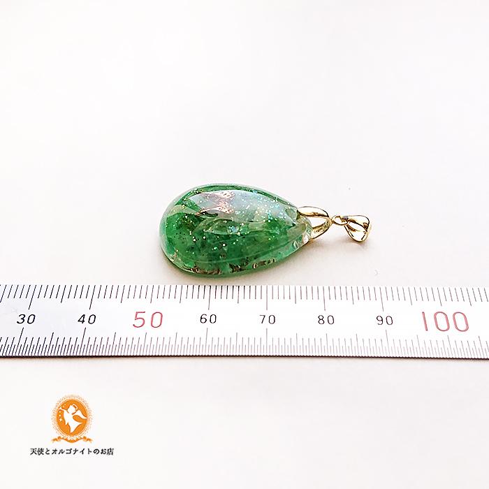 大天使ラファエルのペンダント しずく エメラルド [現物なしの場合は受注制作]phdr1001eme00094 | 5枚目