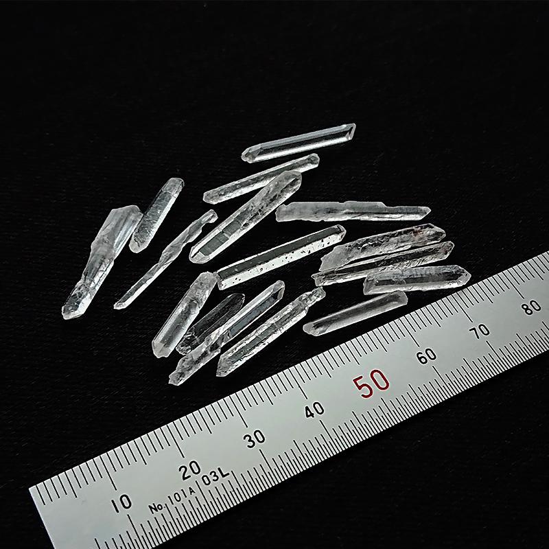 クリアポイント水晶 極小極細  オルゴナイト ハンドメイド 浄化 さざれ レア | 2枚目